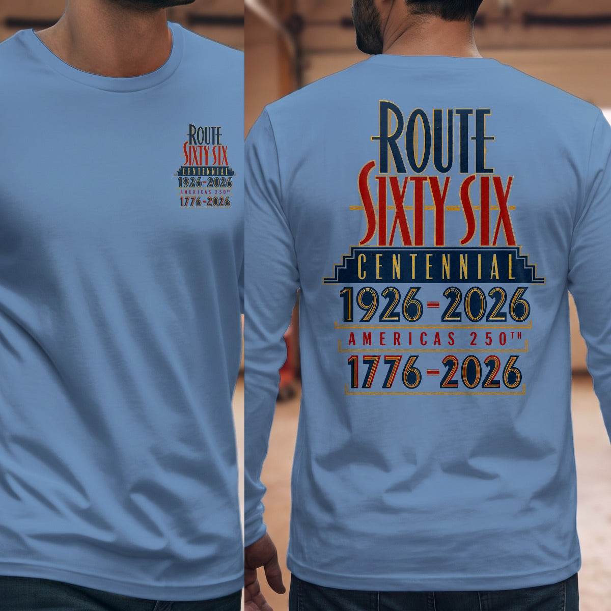 Carolina Blue | Front & Back