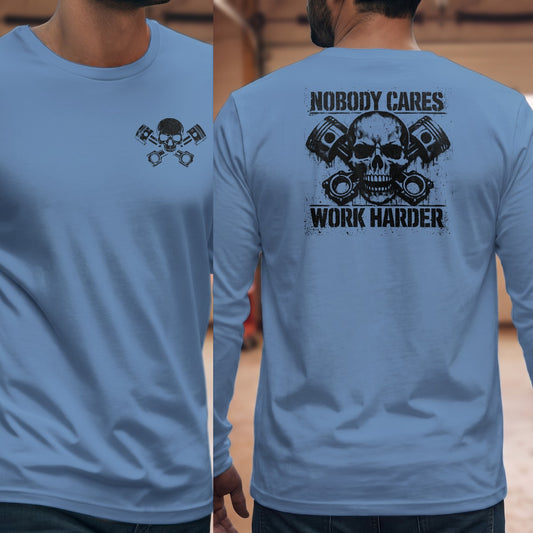 Carolina Blue | Left Chest + Back