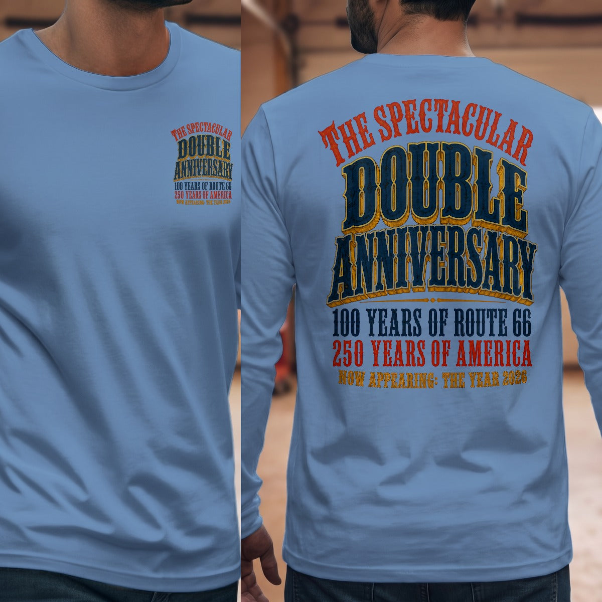 Carolina Blue | Front & Back