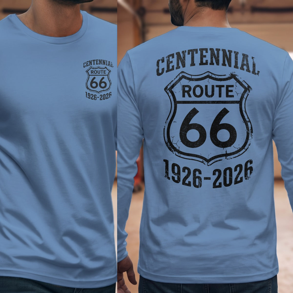 Carolina Blue | Front & Back