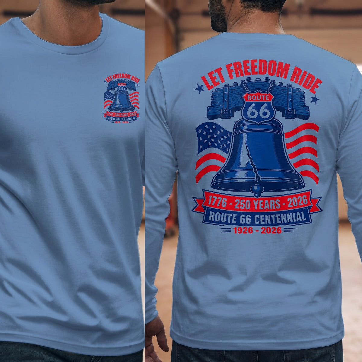 Carolina Blue | Front & Back