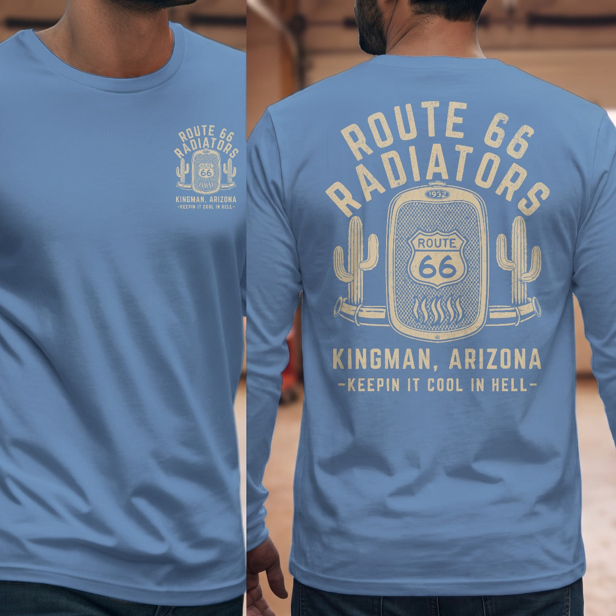 Carolina Blue | Front & Back