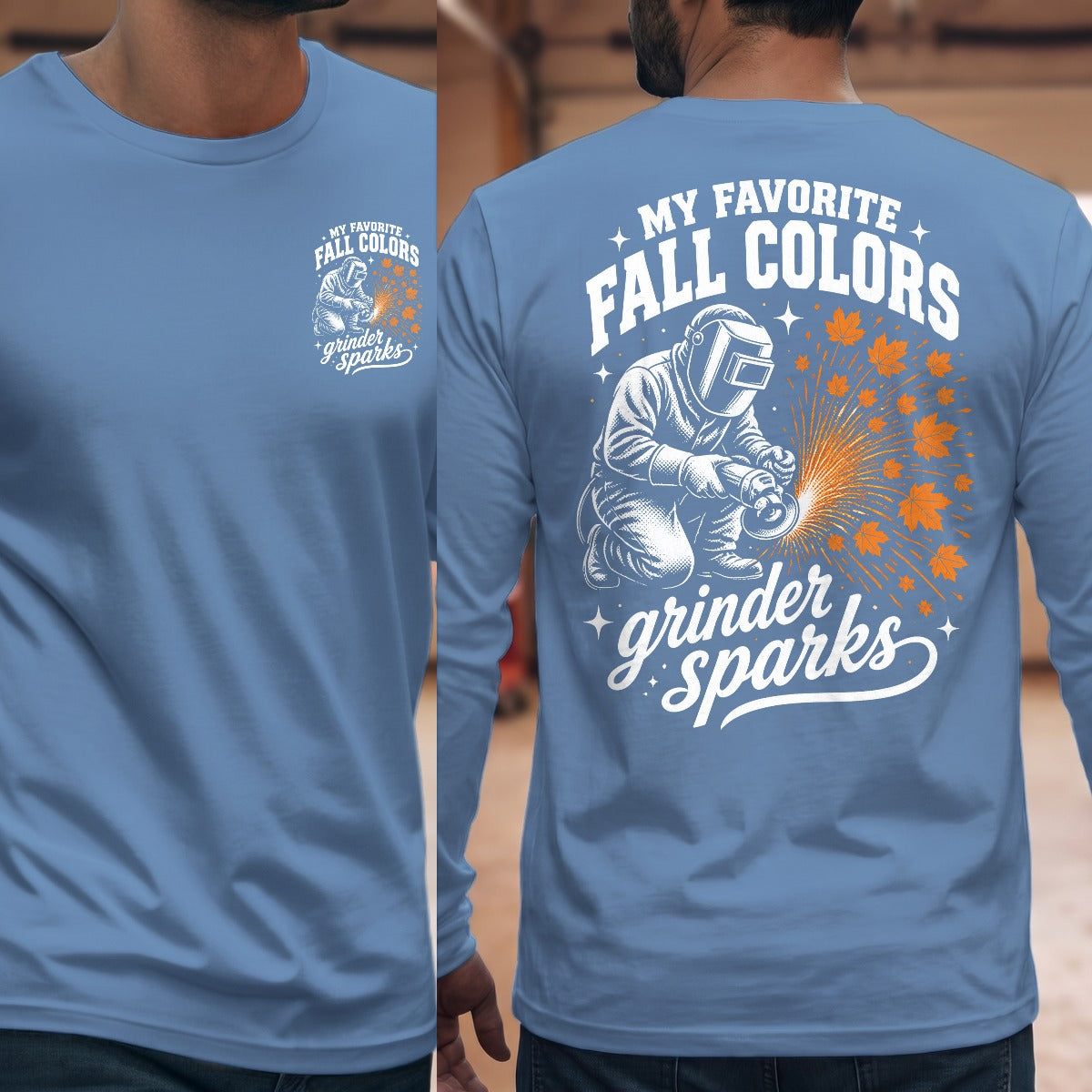 Carolina Blue | Front & Back