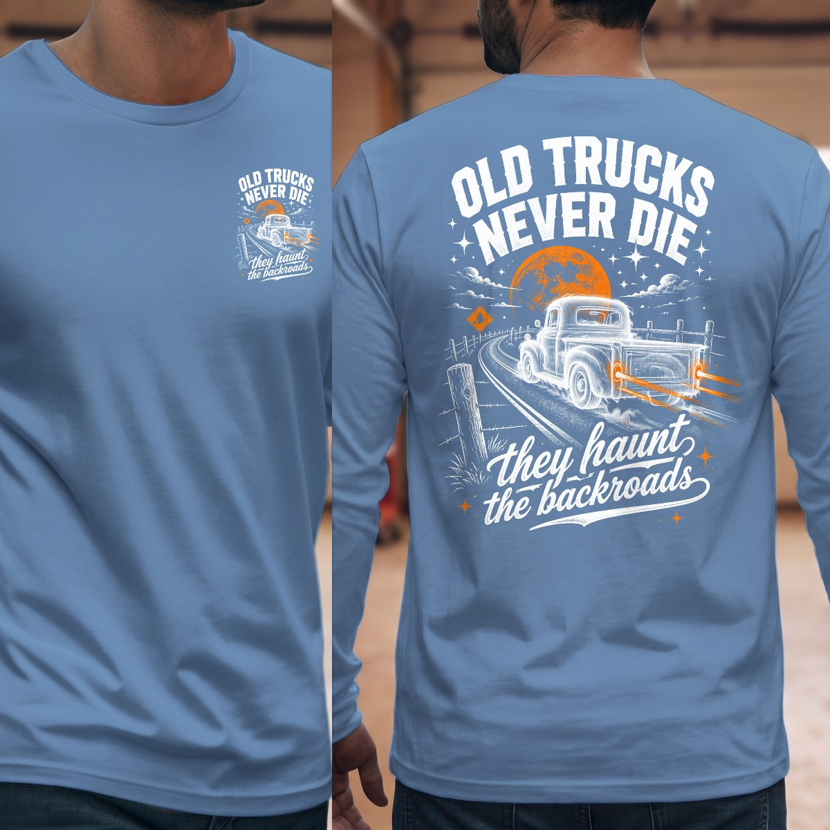 Carolina Blue | Front & Back