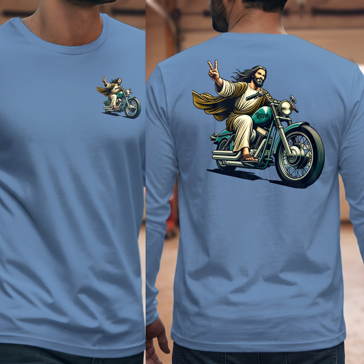 Carolina Blue | Front & Back