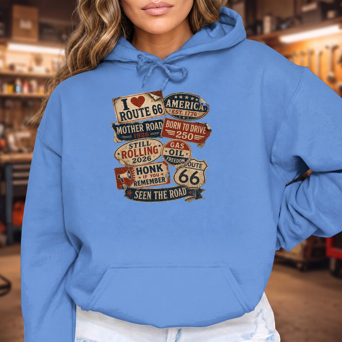 Carolina Blue | Front