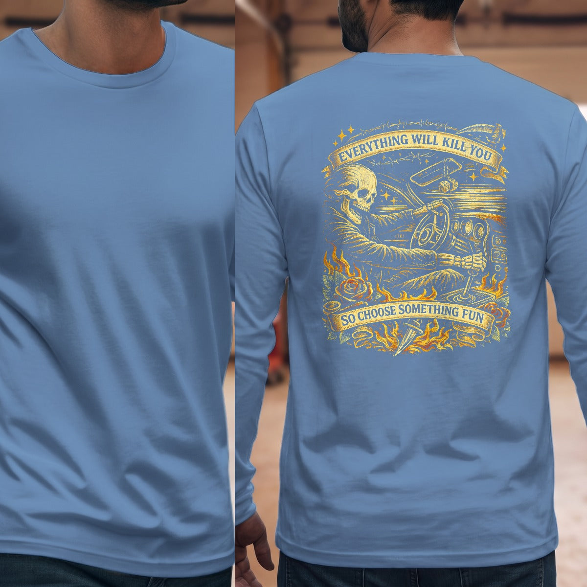 Carolina Blue | Full Back