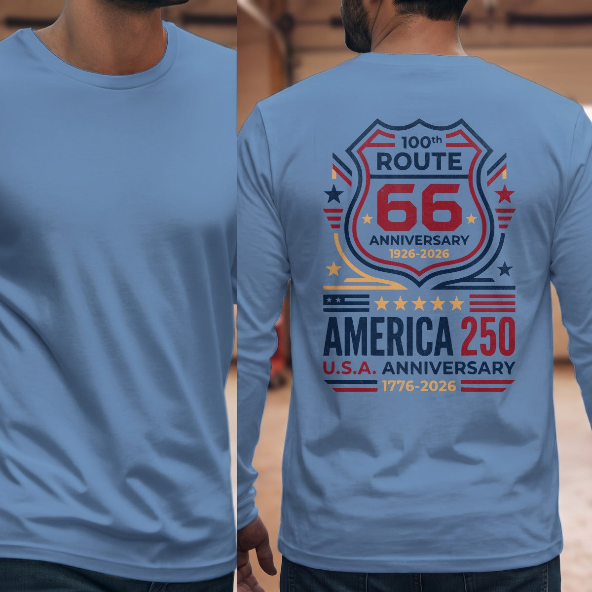 Carolina Blue | Full Back