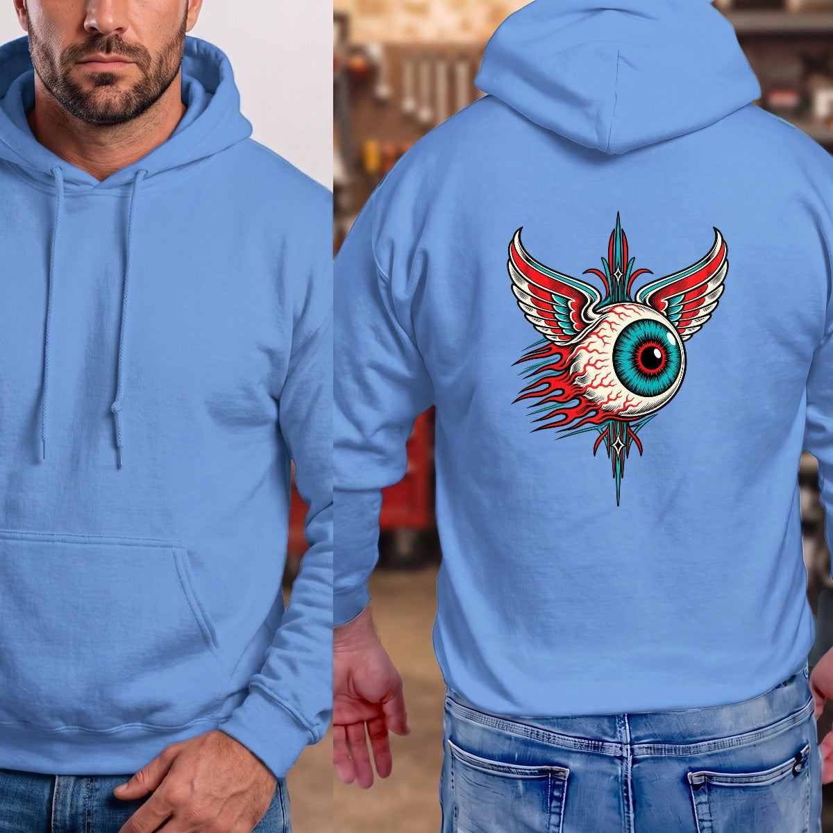 Carolina Blue | Full Back