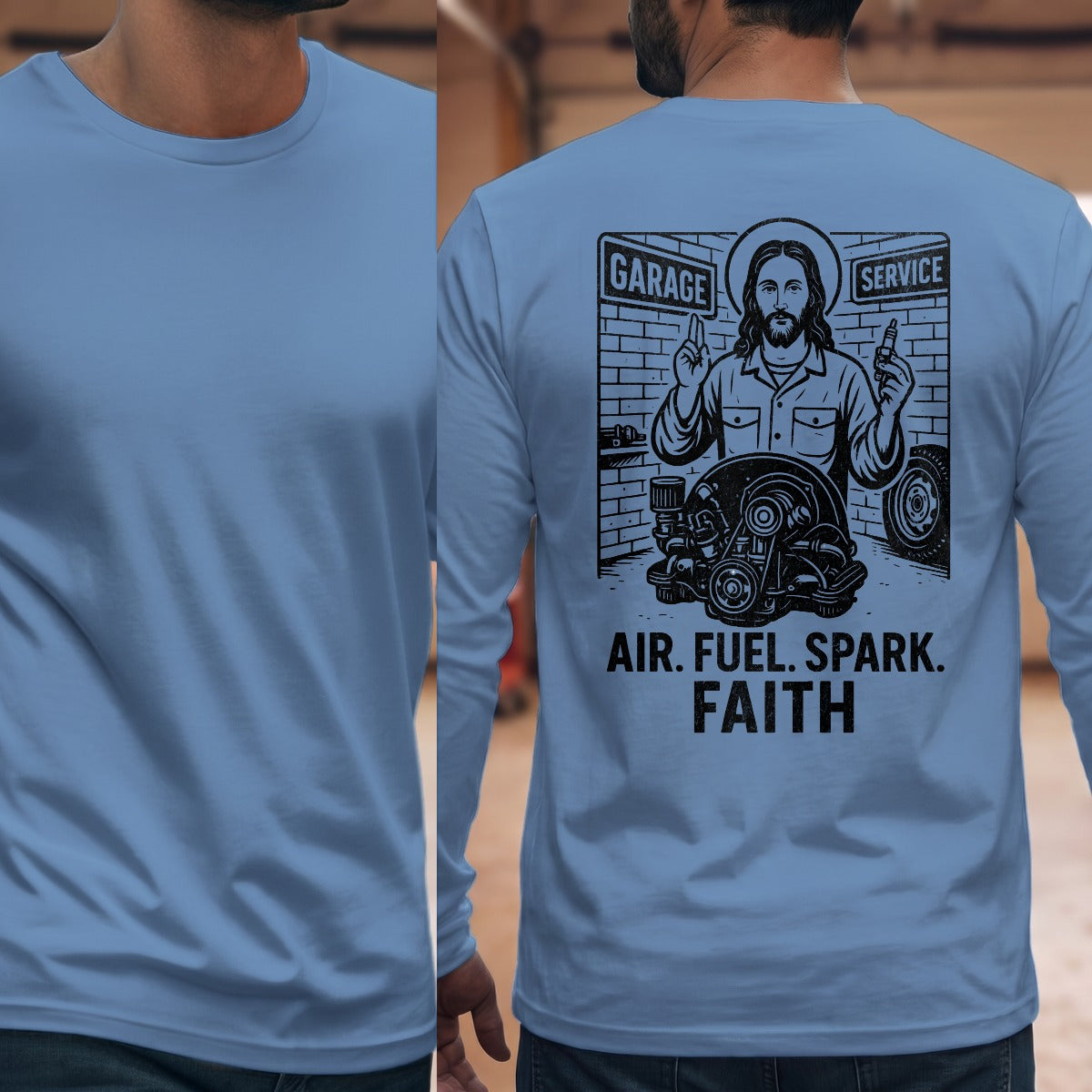 Carolina Blue | Full Back
