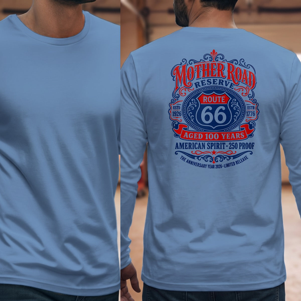 Carolina Blue | Full Back