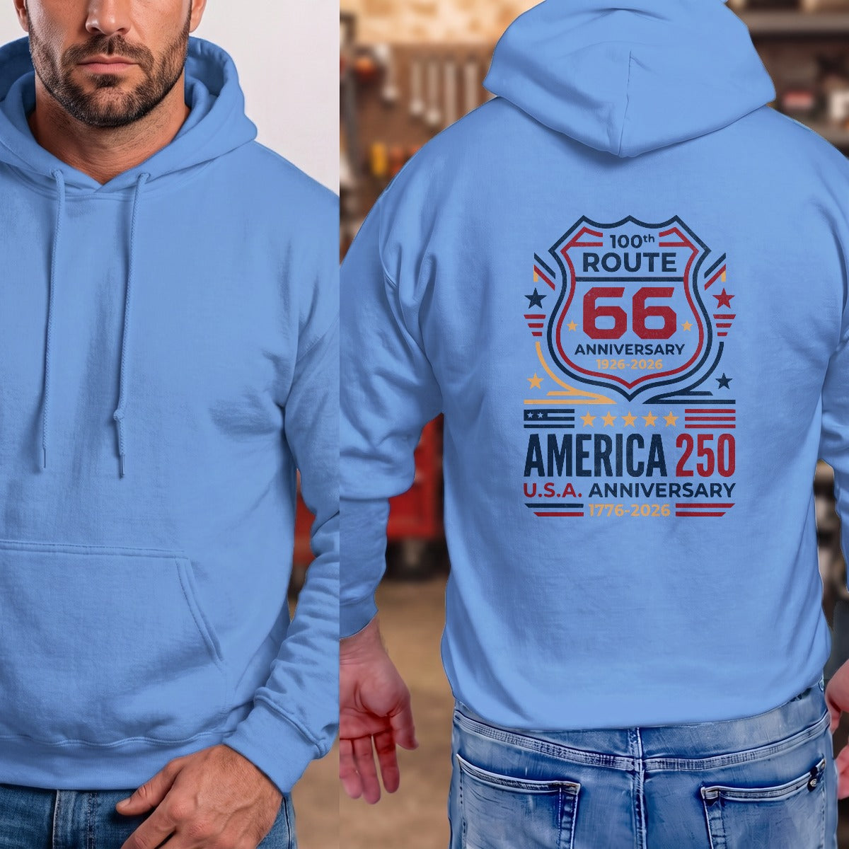 Carolina Blue | Full Back