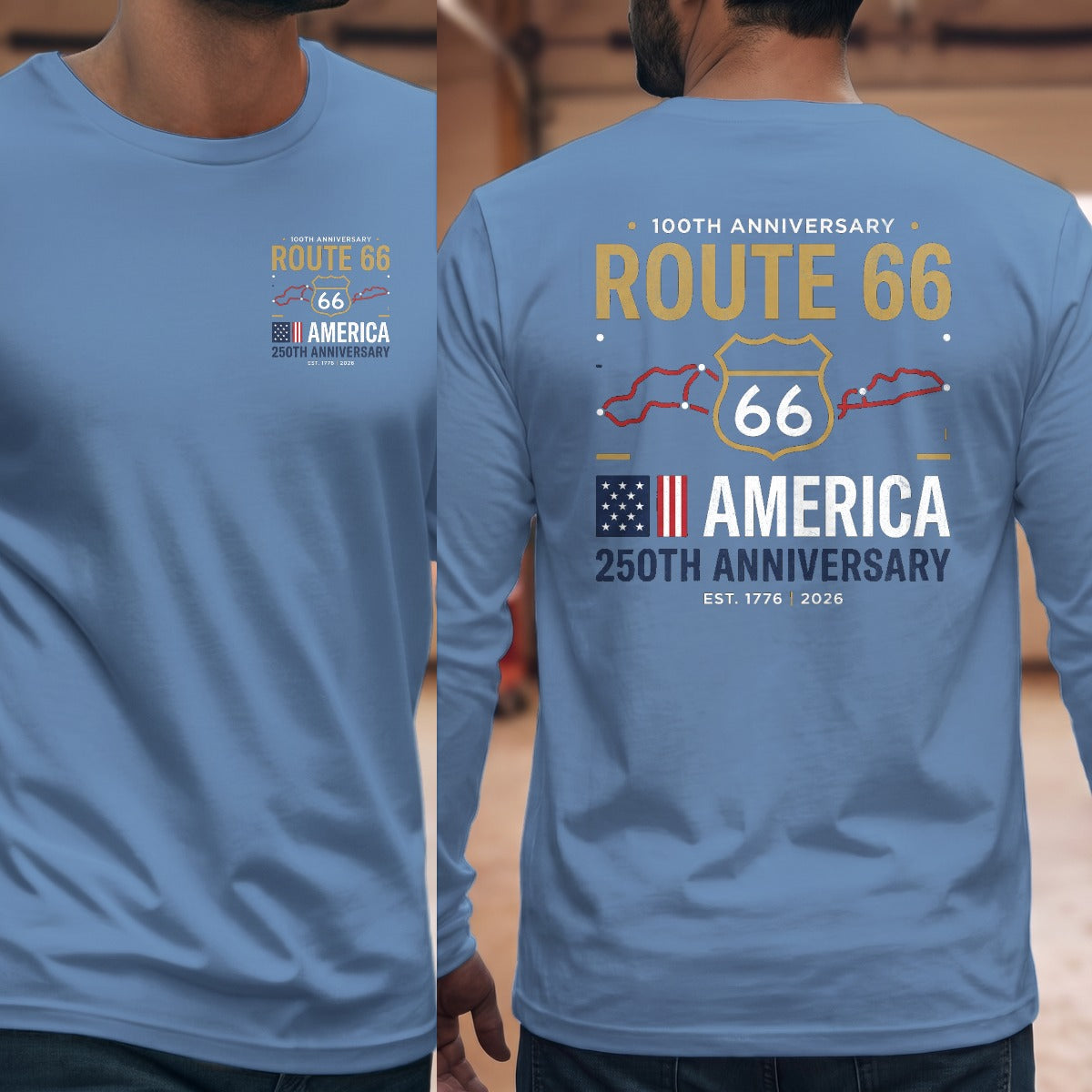 Carolina Blue | Left Chest + Back (refreshed)