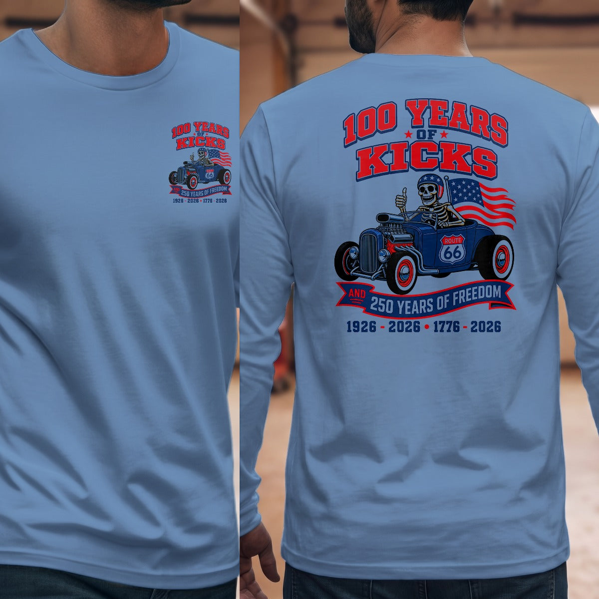 Carolina Blue | Left Chest + Back (refreshed)