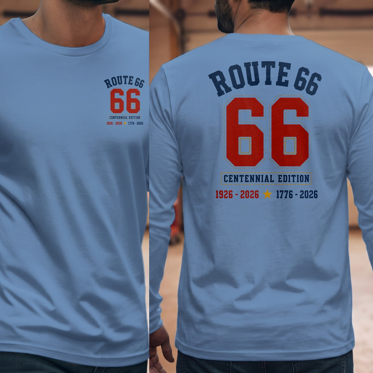 Carolina Blue | Left Chest + Back (refreshed)