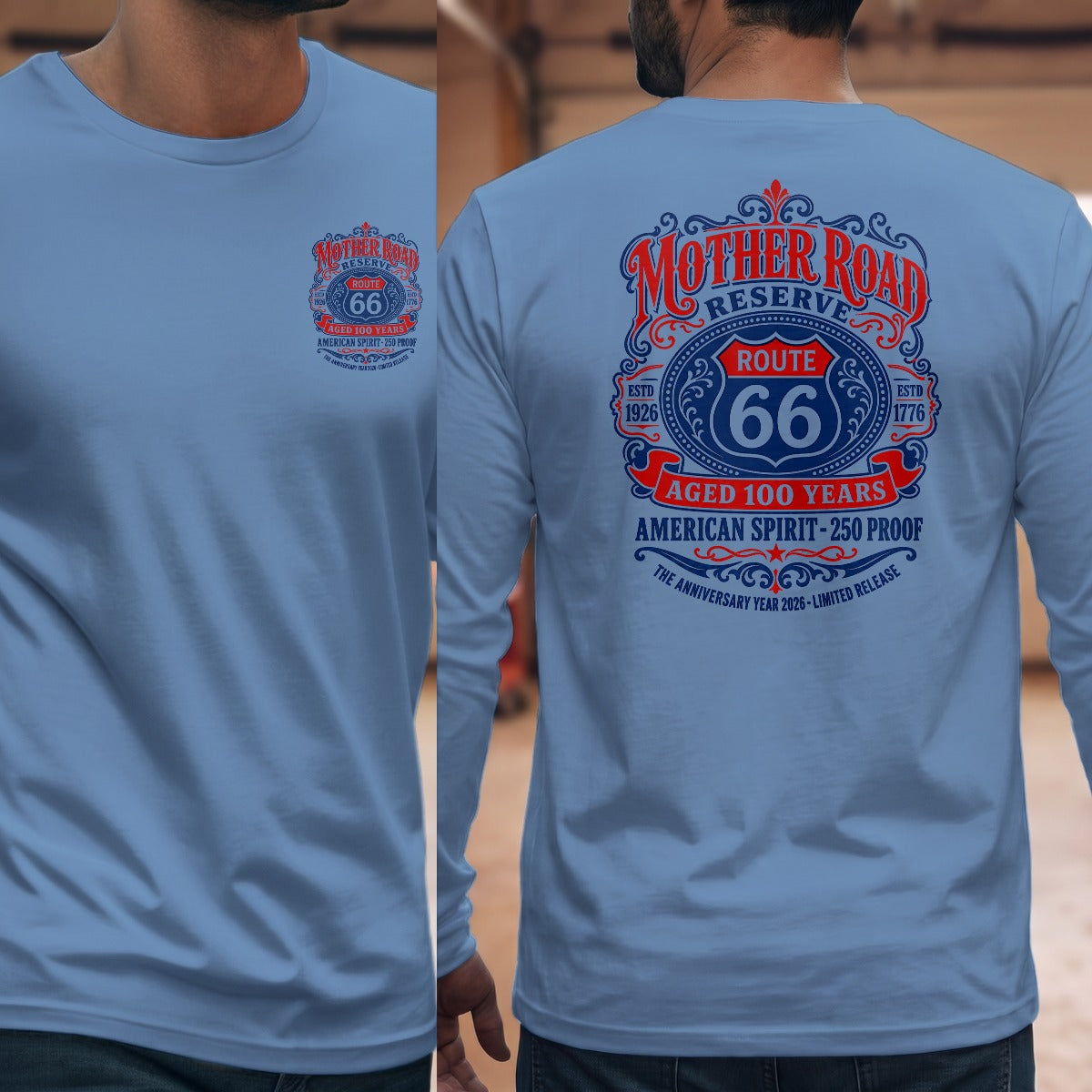 Carolina Blue | Left Chest + Back (refreshed)