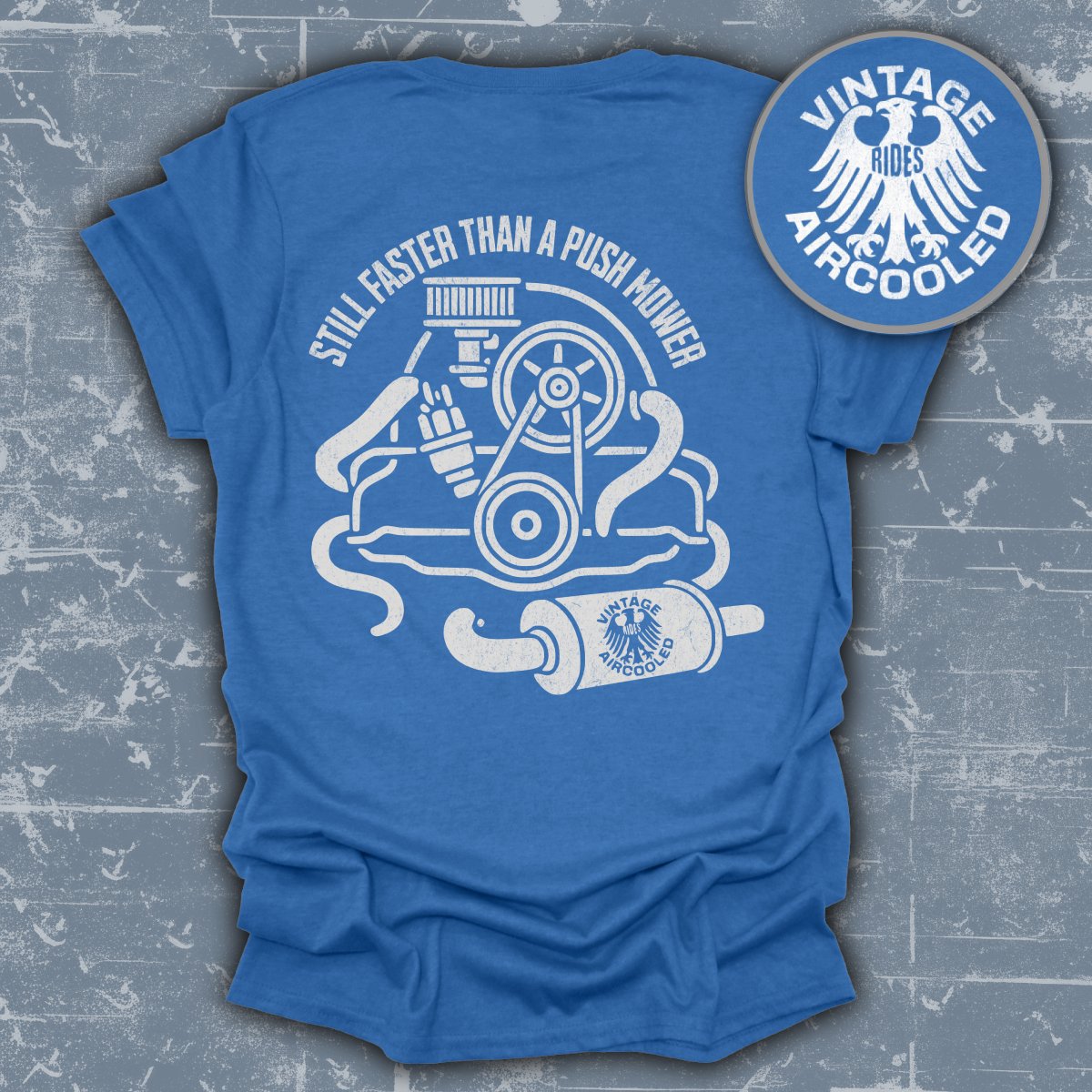 Still Faster Than A Push Mower Vintage Rides product