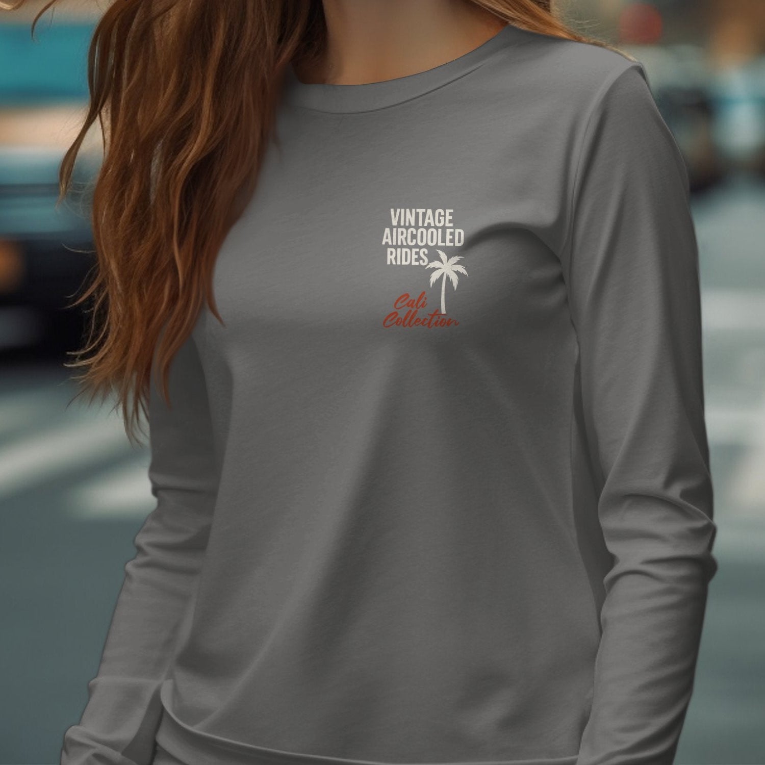 Vintage Aircooled Rides Graphic Long Sleeve Shirt product