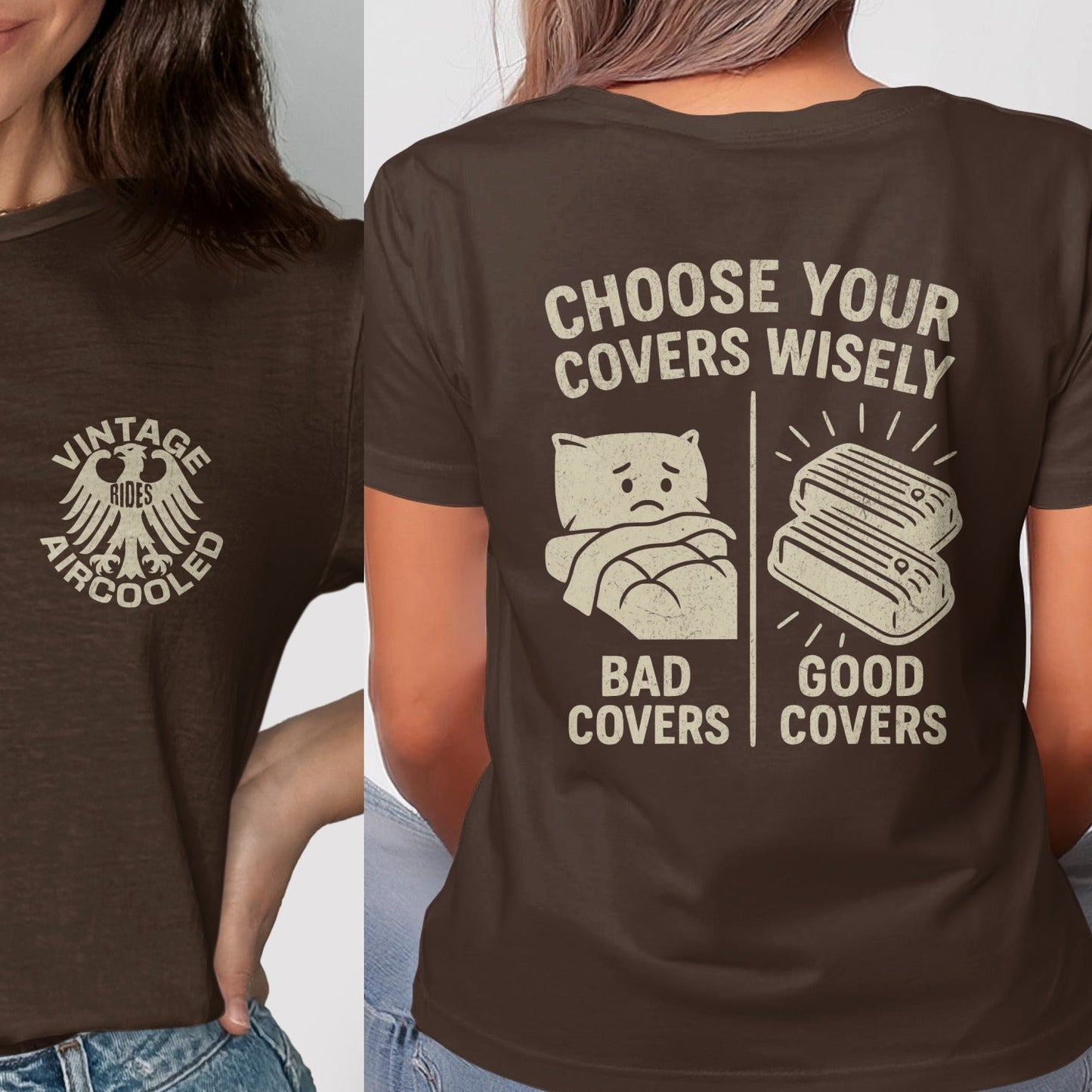 Vintage Aircooled Choose Wisely Humor T-Shirt product