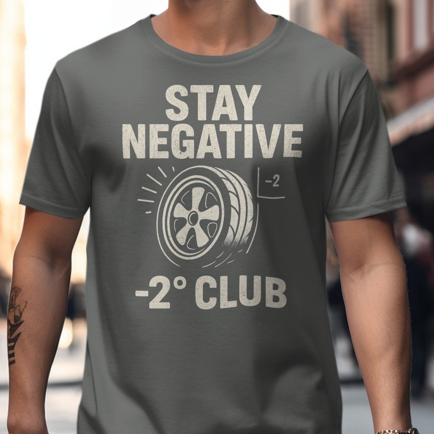 Stay Negative -2° Club Graphic Tee Shirt Product