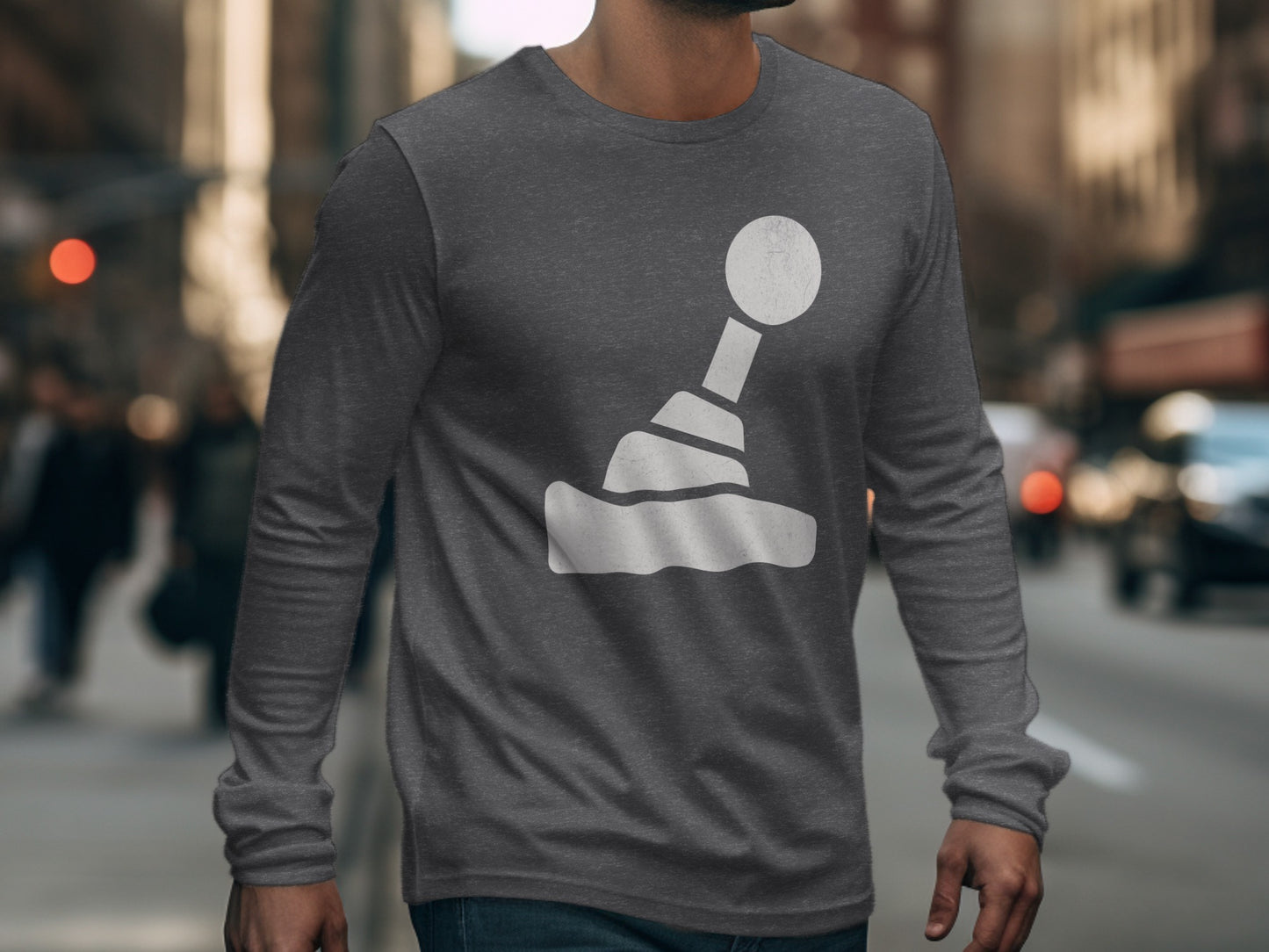 Modern Street Style Unique Design Long Sleeve Shirt