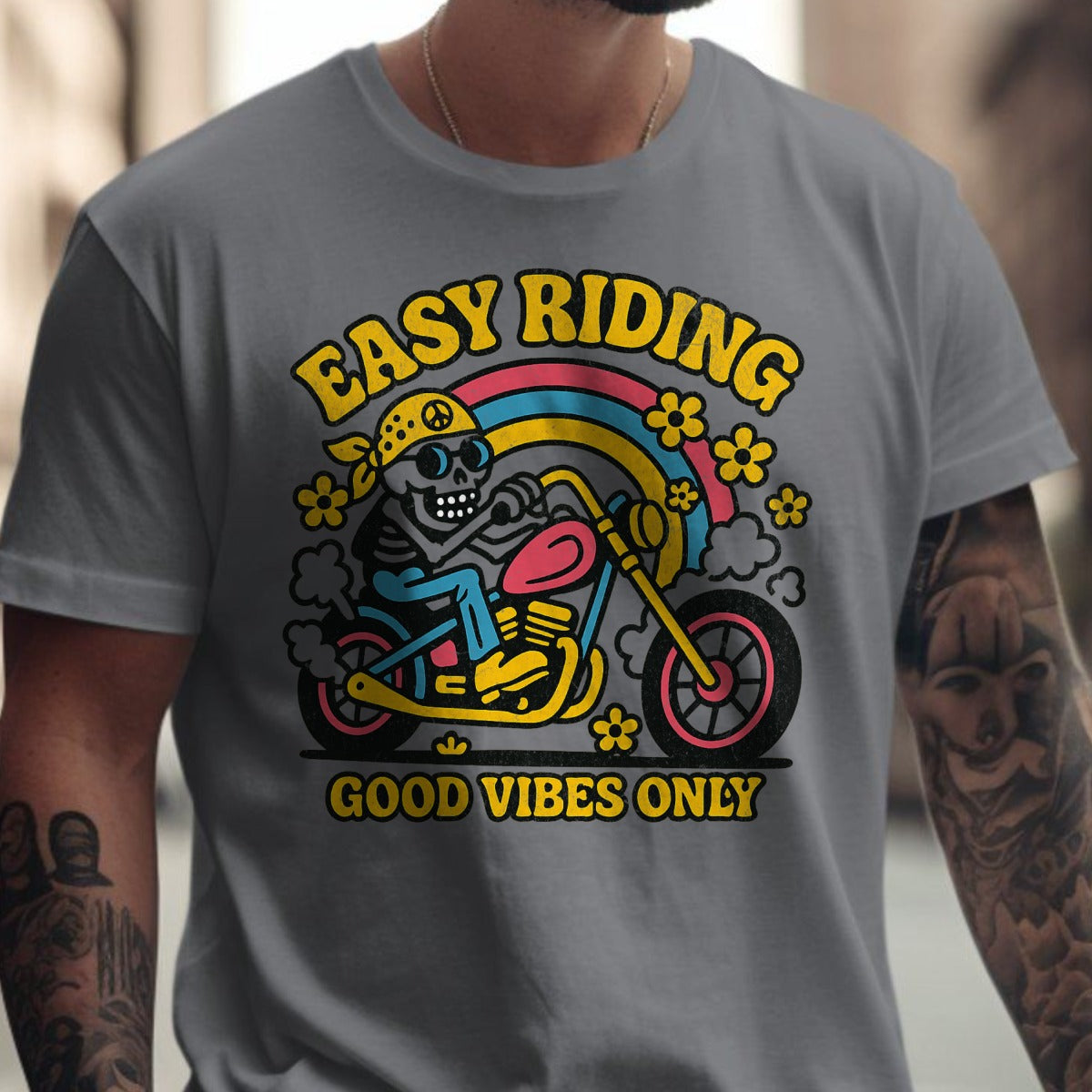 Easy Riding Good Vibes Only Graphic Tee product type