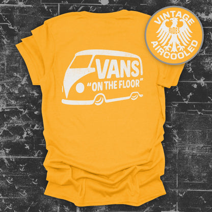 Vintage Rides Vans On The Floor T-shirt product type