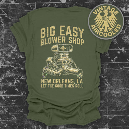 Big Easy Blower Shop New Orleans LA Vintage Shirt
