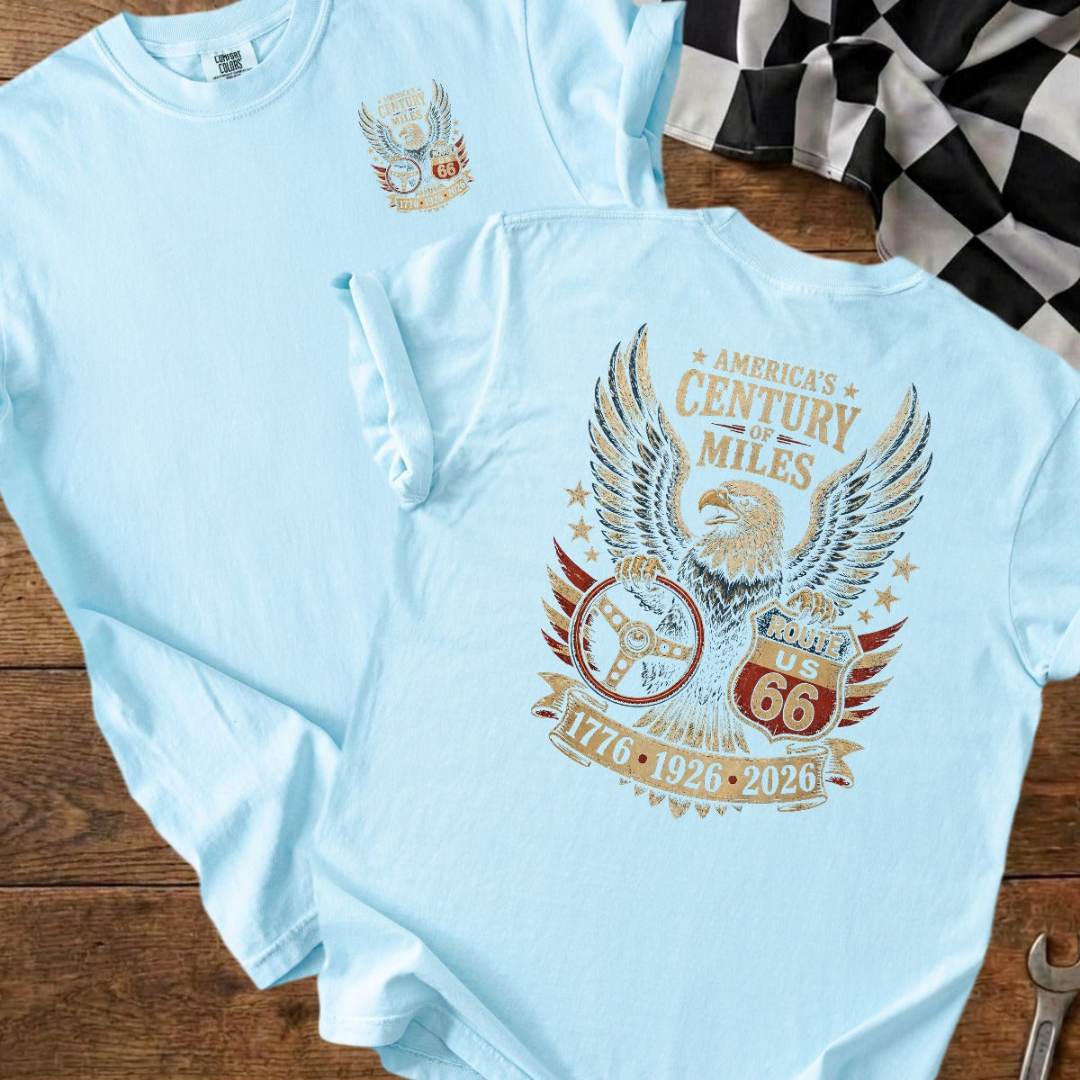 Chambray | Left Chest + Back