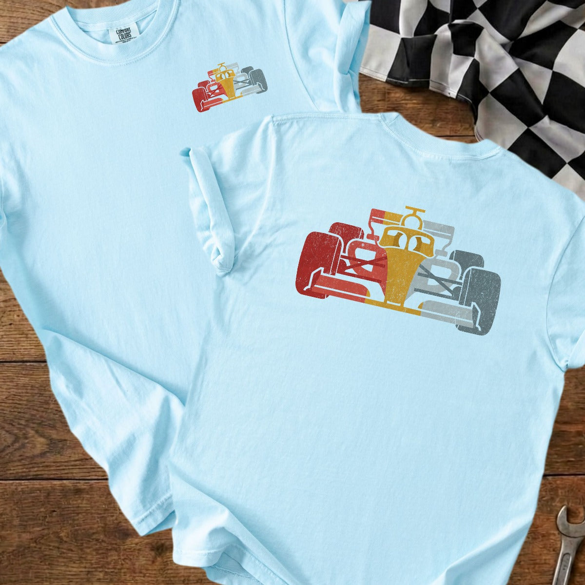 Chambray | Left Chest + Back