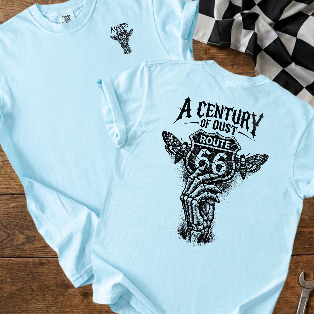 Chambray | Left Chest + Back