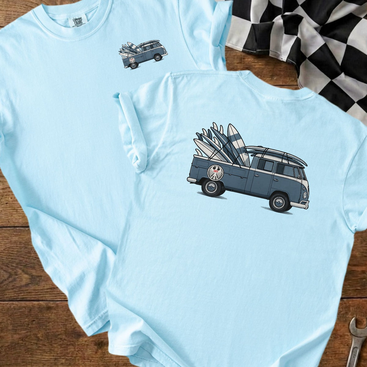 Chambray | Left Chest + Back