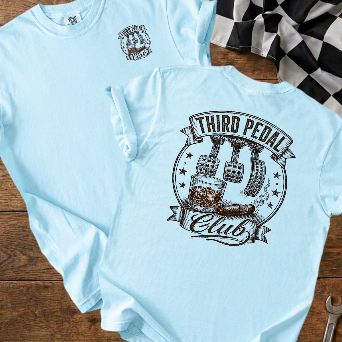Chambray | Left Chest + Back