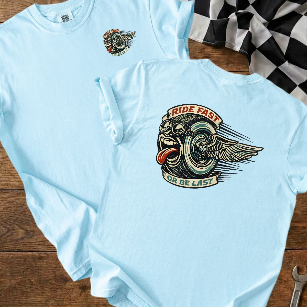 Chambray | Left Chest + Back