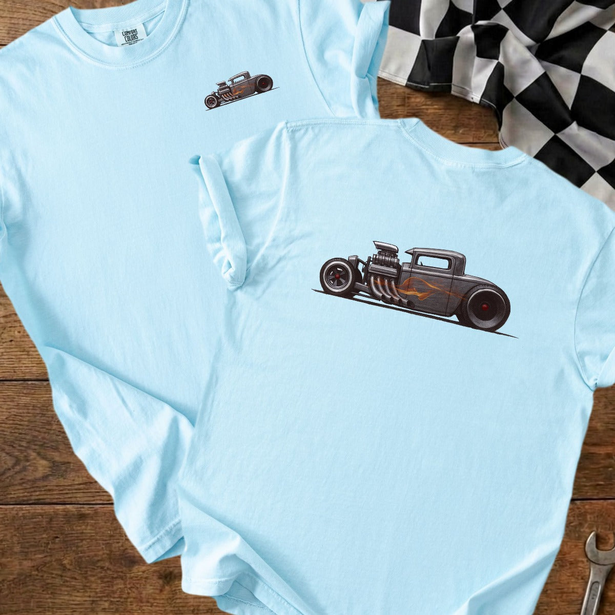 Chambray | Left Chest + Back