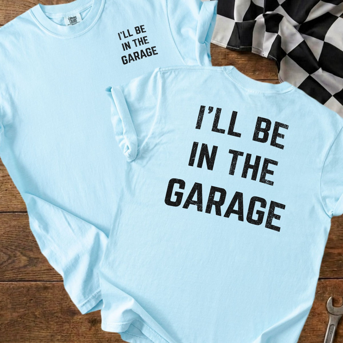 Chambray | Left Chest + Back