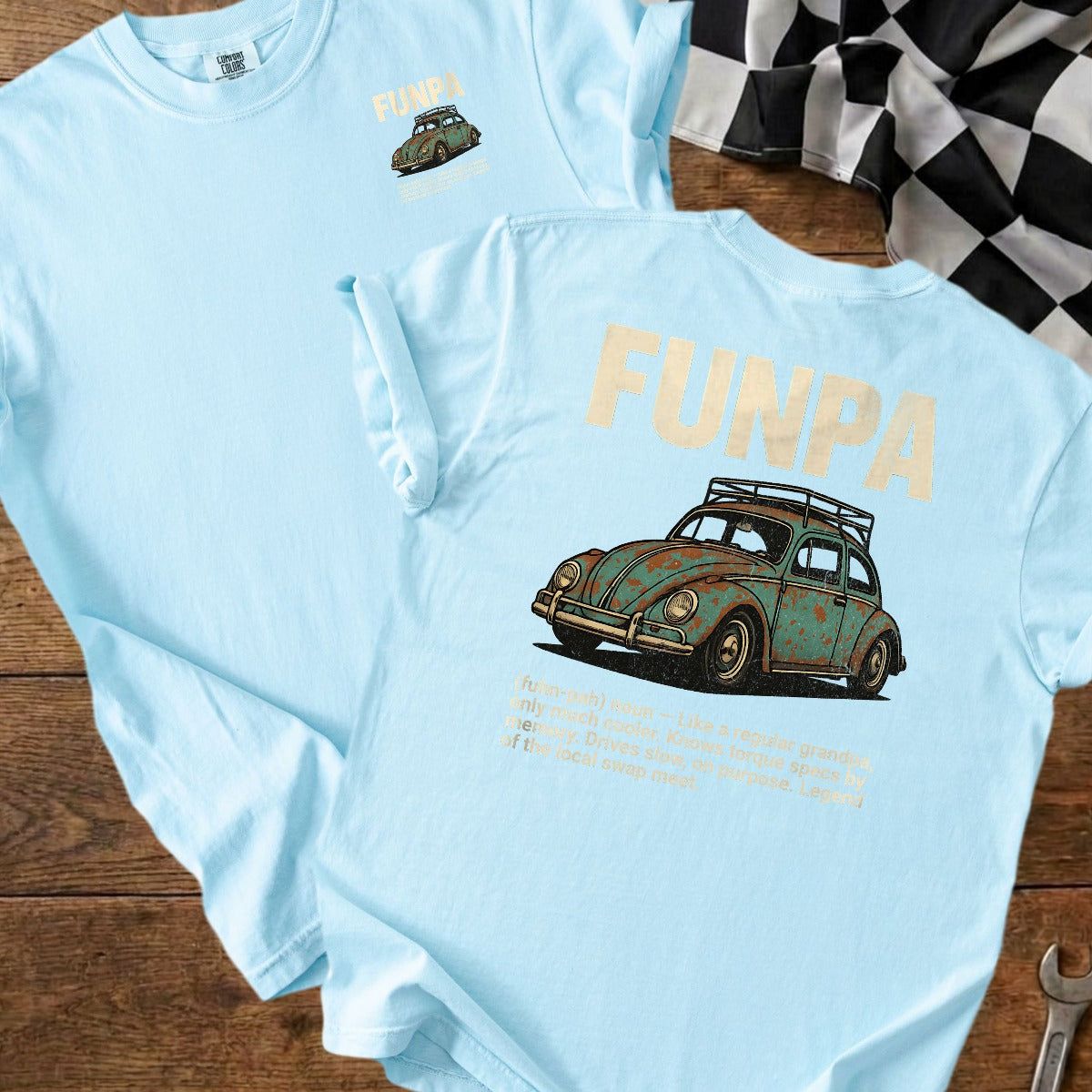Chambray | Left Chest + Back
