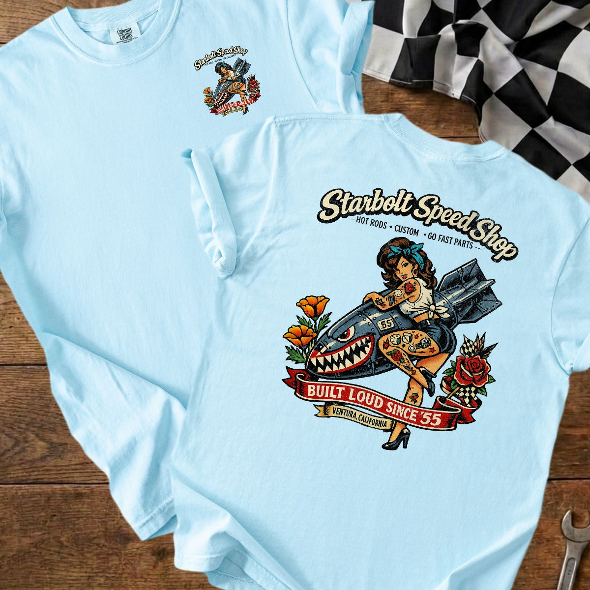 Chambray | Front & Back