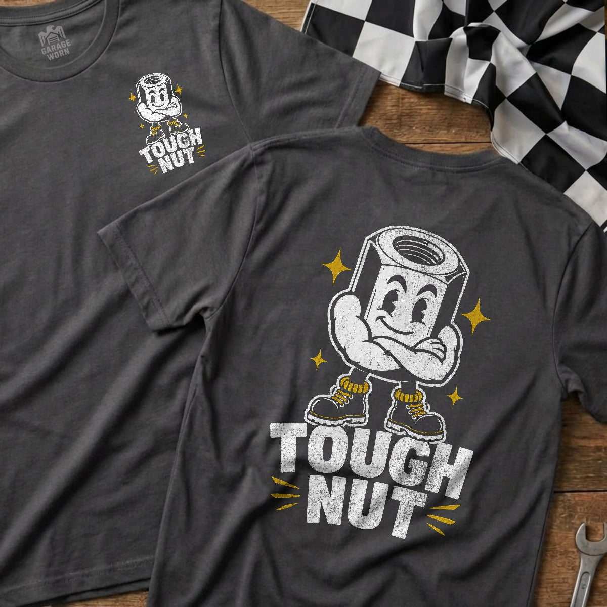 Charcoal | Front & Back