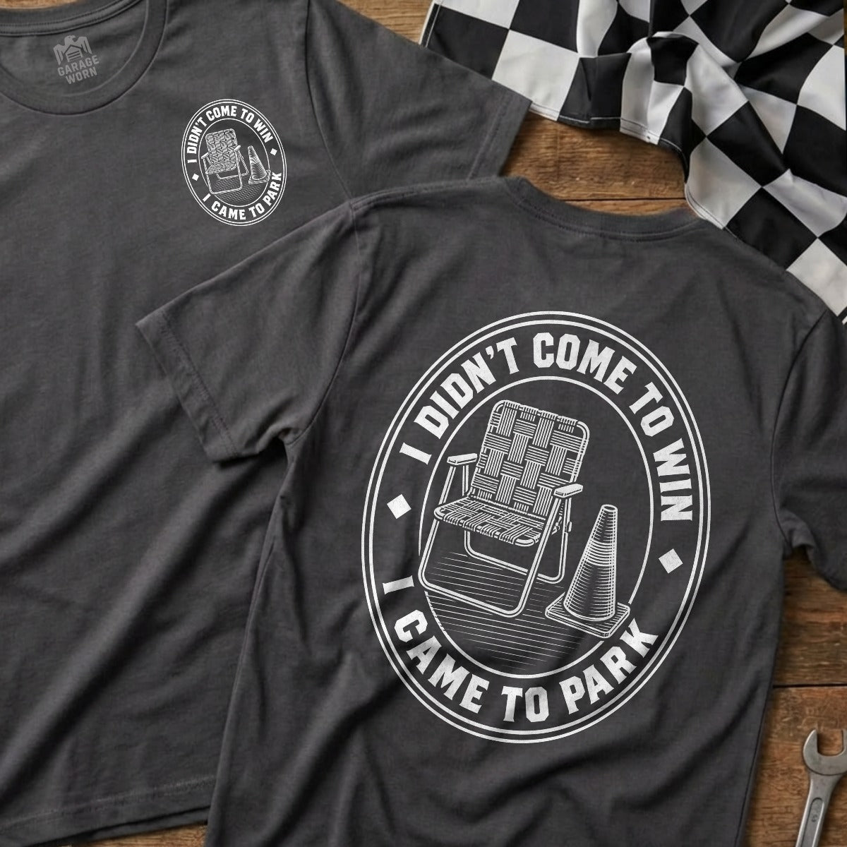 Charcoal | Front & Back