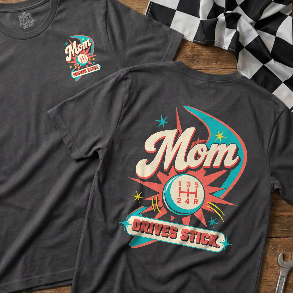 Charcoal | Front & Back