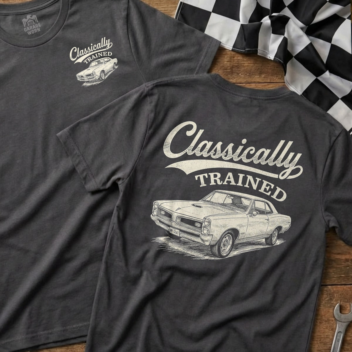 Charcoal | Front & Back