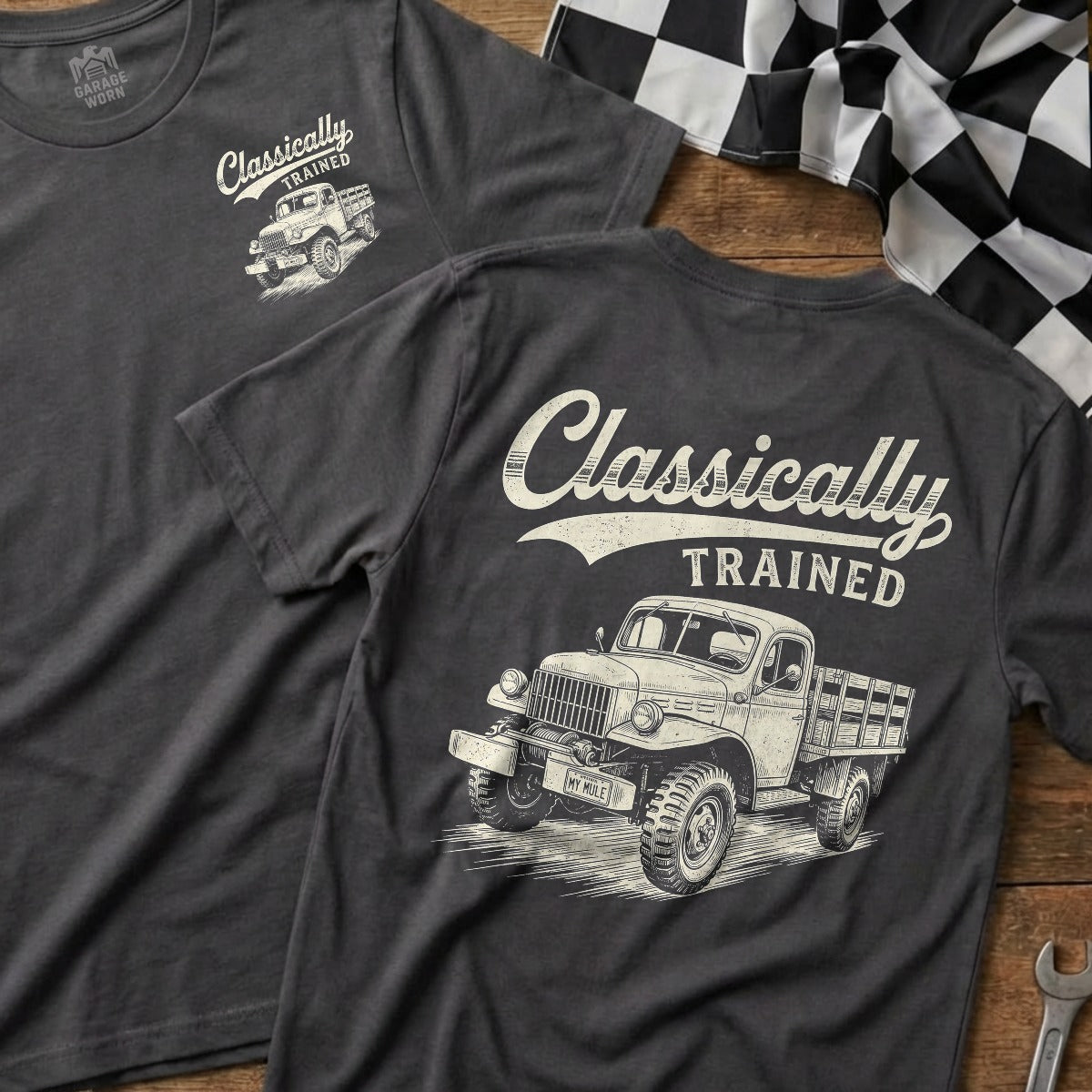 Charcoal | Front & Back