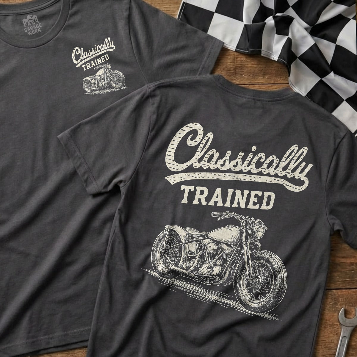 Charcoal | Front & Back