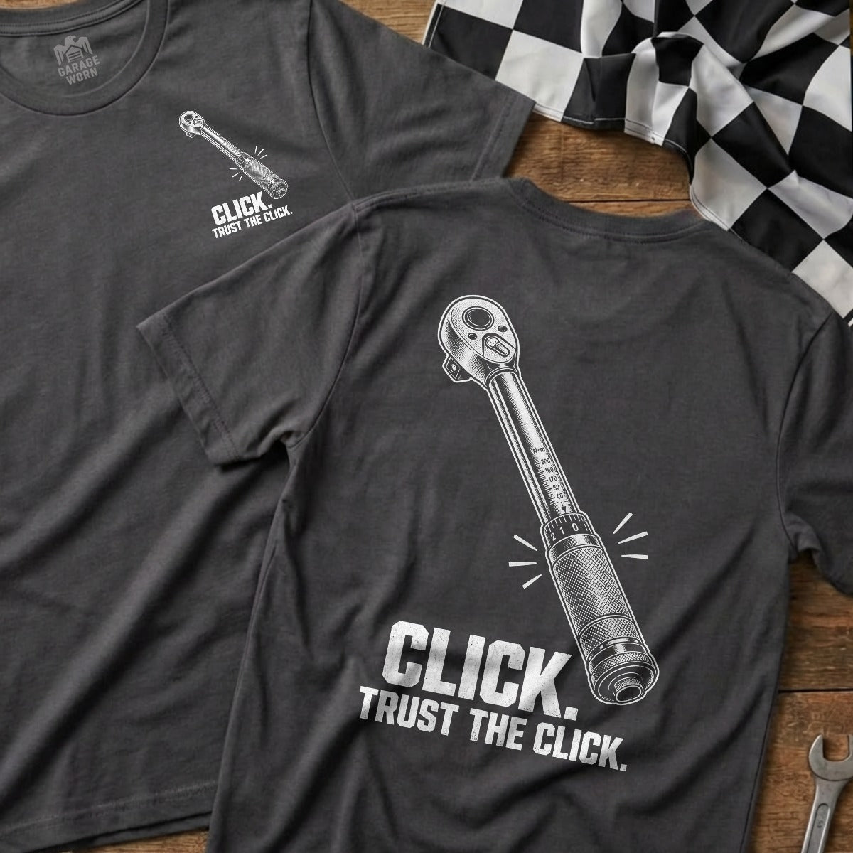 Charcoal | Front & Back