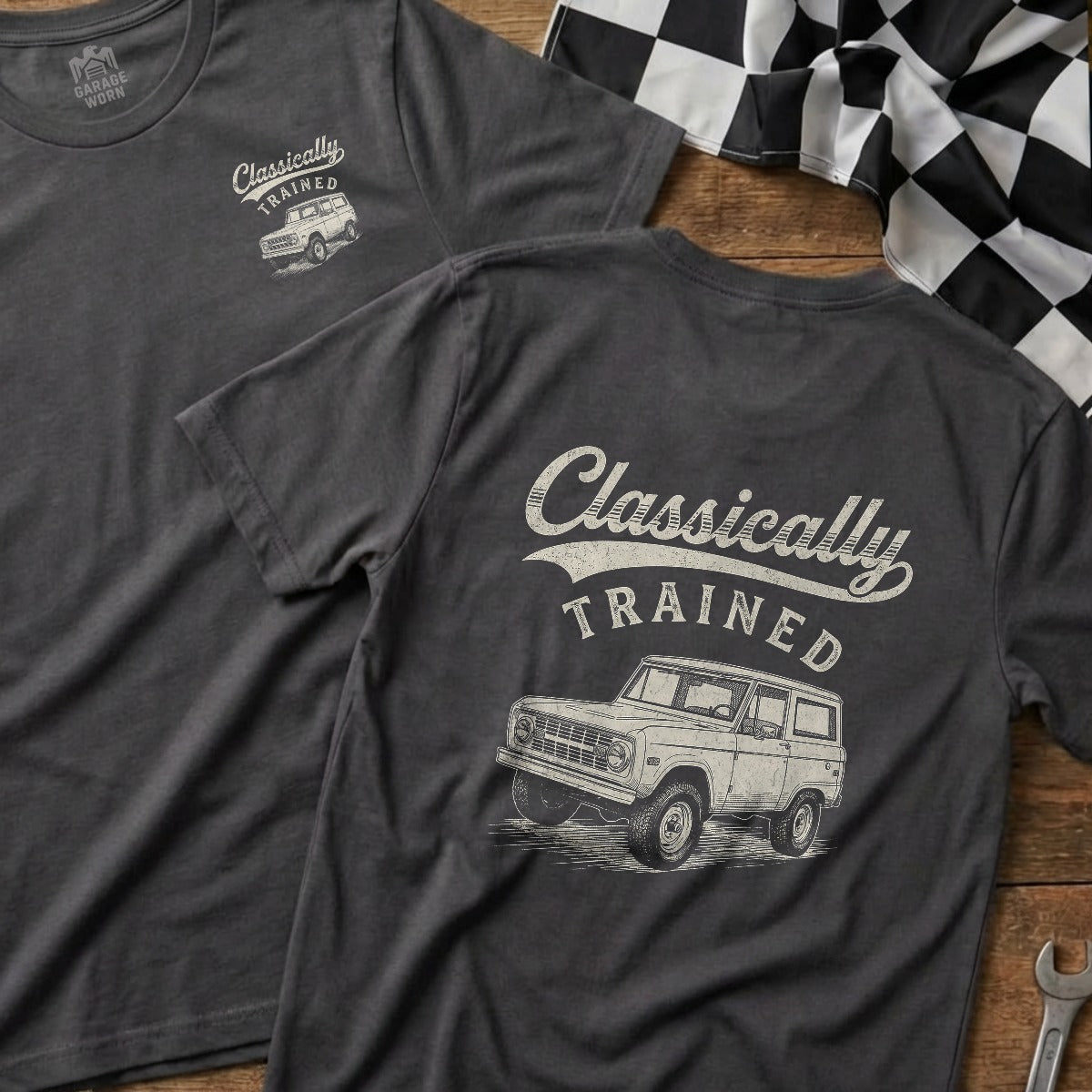 Charcoal | Front & Back