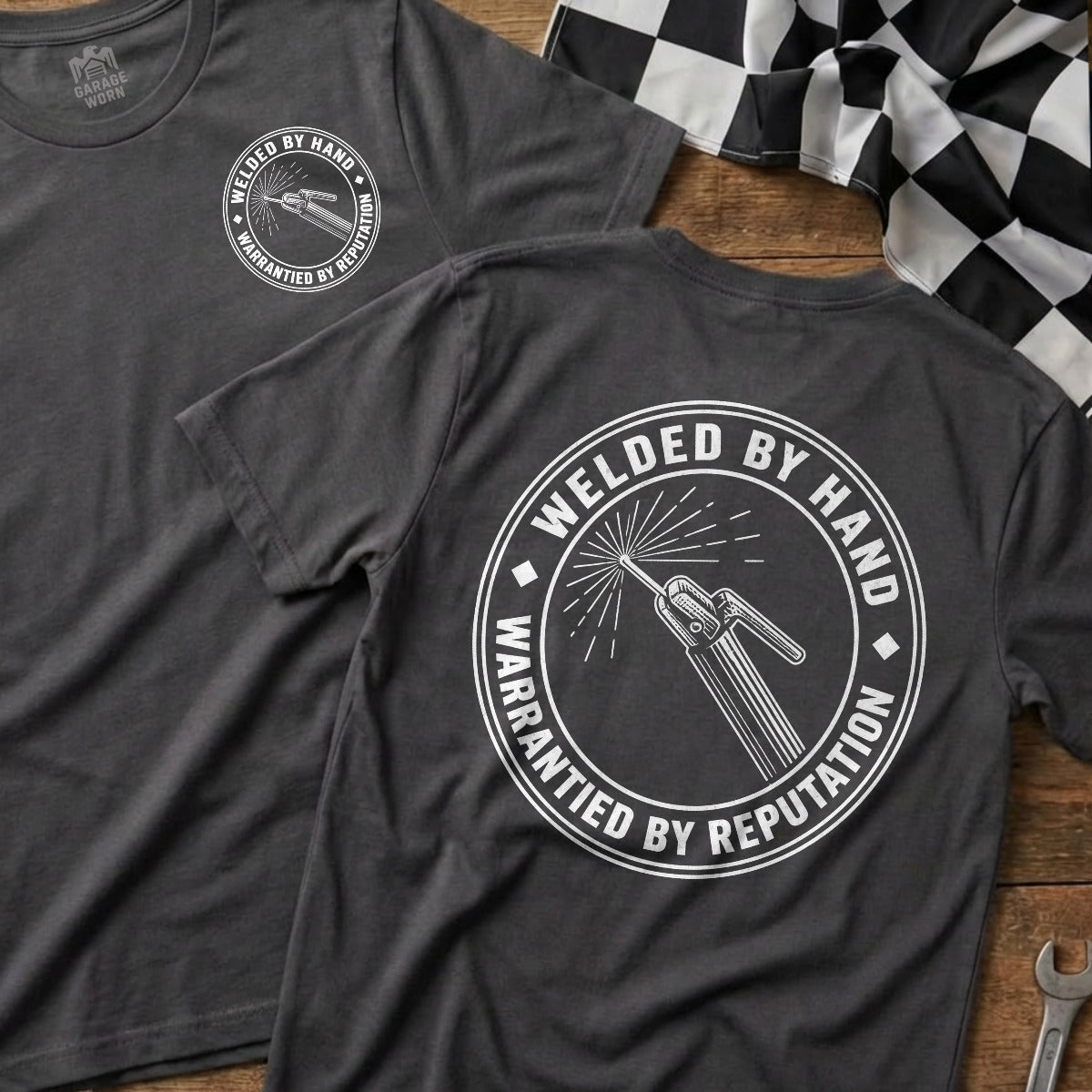 Charcoal | Front & Back