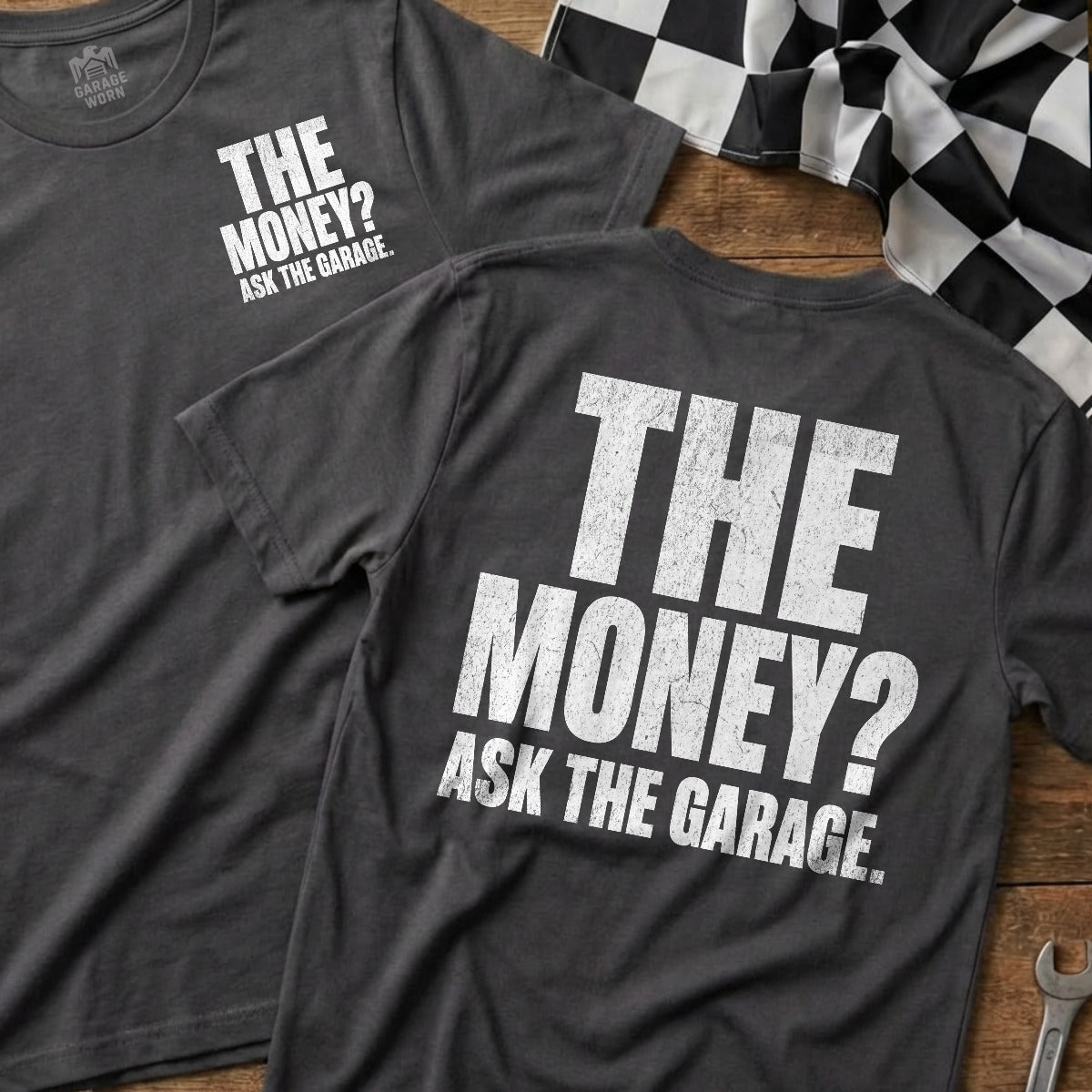 Charcoal | Front & Back