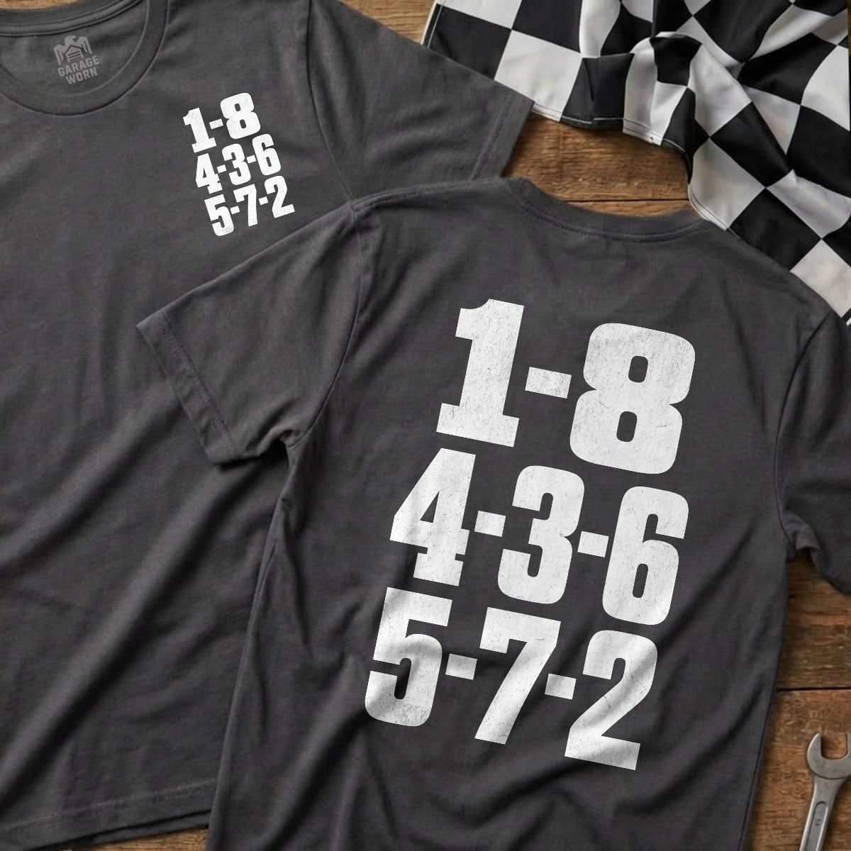 Charcoal | Front & Back