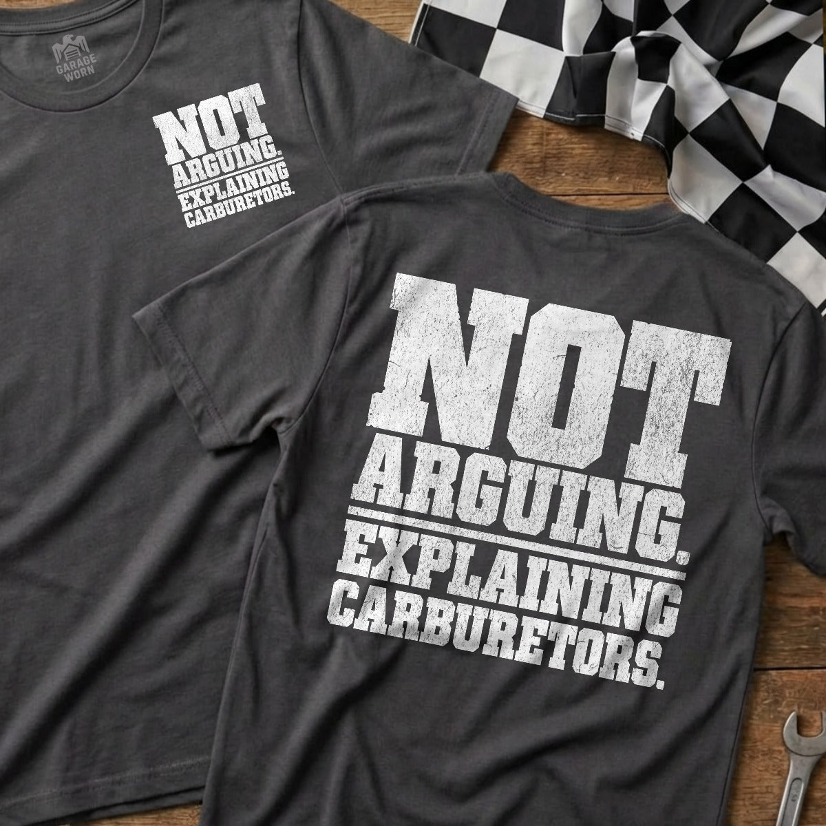 Charcoal | Front & Back